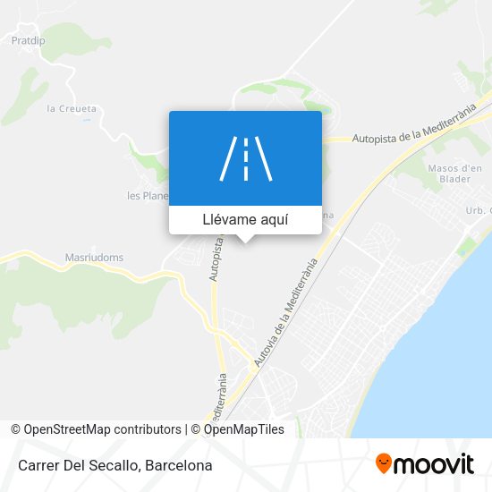 Mapa Carrer Del Secallo