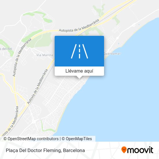 Mapa Plaça Del Doctor Fleming