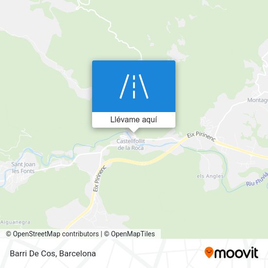 Mapa Barri De Cos