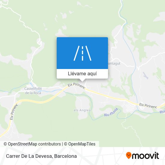 Mapa Carrer De La Devesa