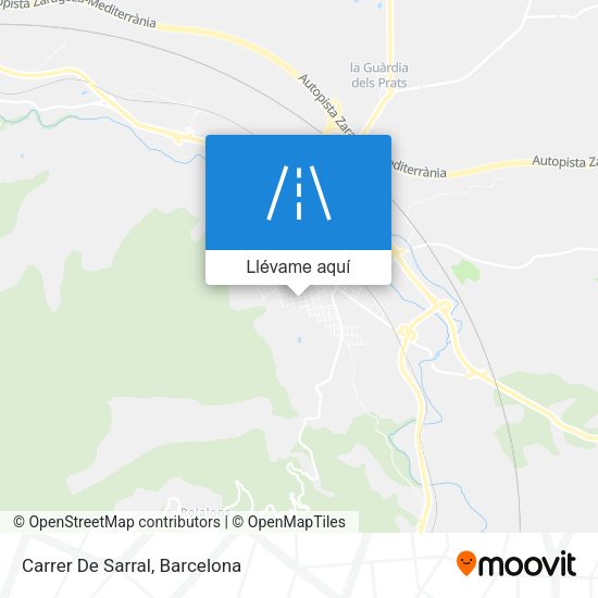 Mapa Carrer De Sarral