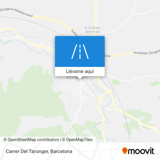 Mapa Carrer Del Taronger
