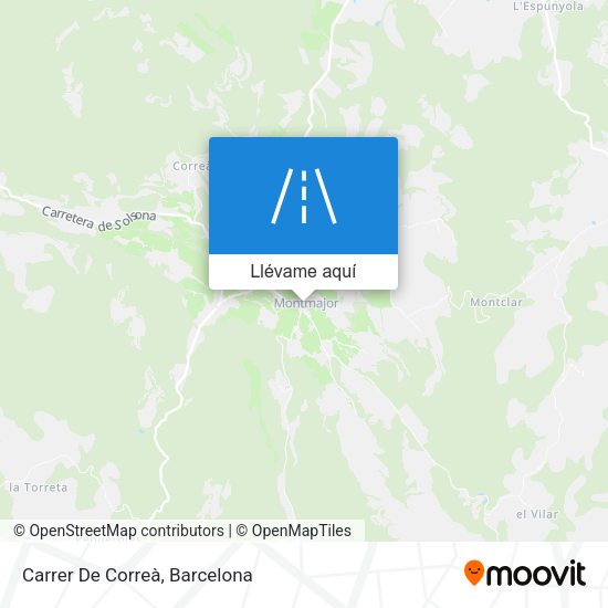 Mapa Carrer De Correà