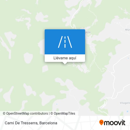 Mapa Camí De Tresserra