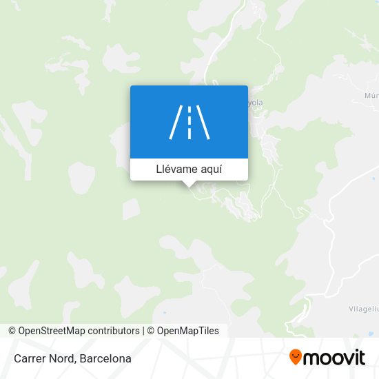 Mapa Carrer Nord