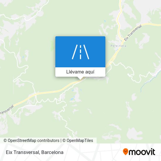 Mapa Eix Transversal