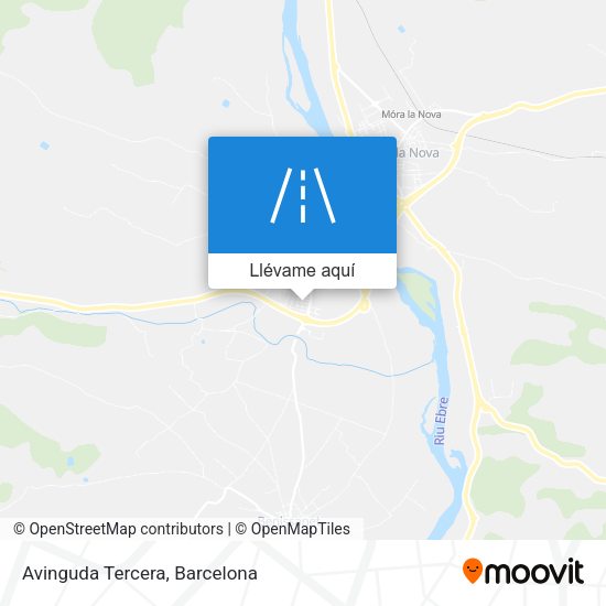 Mapa Avinguda Tercera
