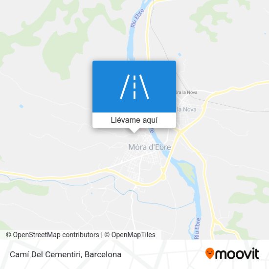 Mapa Camí Del Cementiri