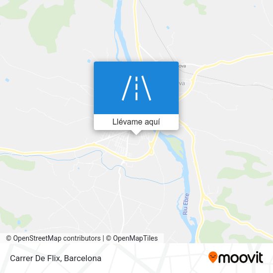 Mapa Carrer De Flix