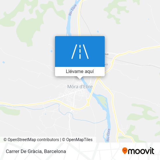 Mapa Carrer De Gràcia