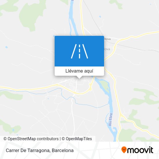 Mapa Carrer De Tarragona