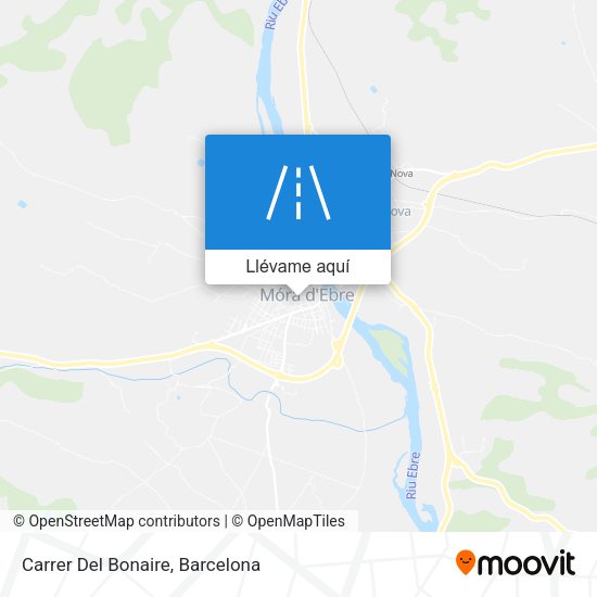 Mapa Carrer Del Bonaire