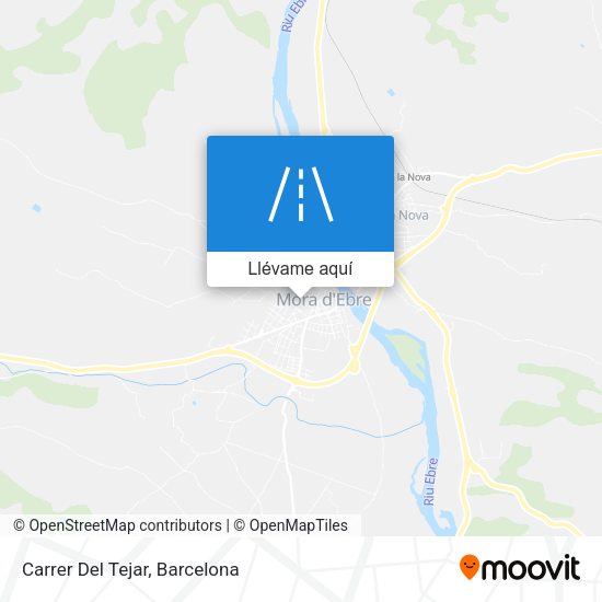Mapa Carrer Del Tejar