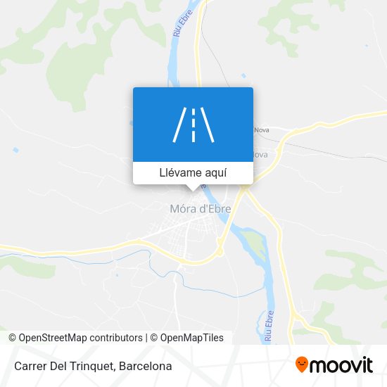 Mapa Carrer Del Trinquet