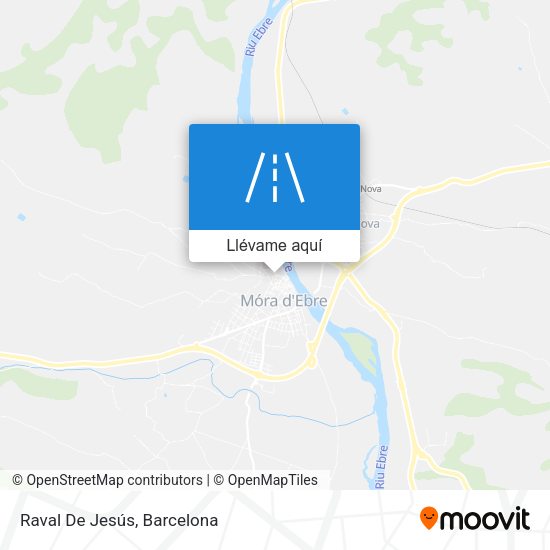 Mapa Raval De Jesús