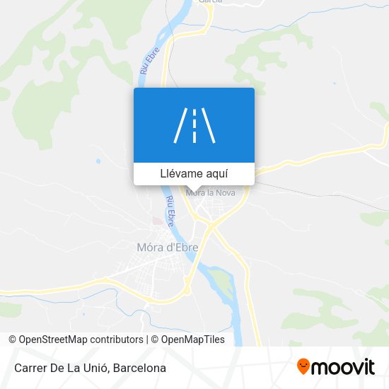 Mapa Carrer De La Unió