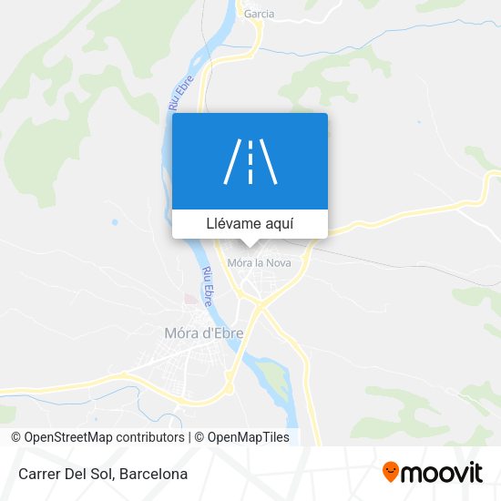 Mapa Carrer Del Sol