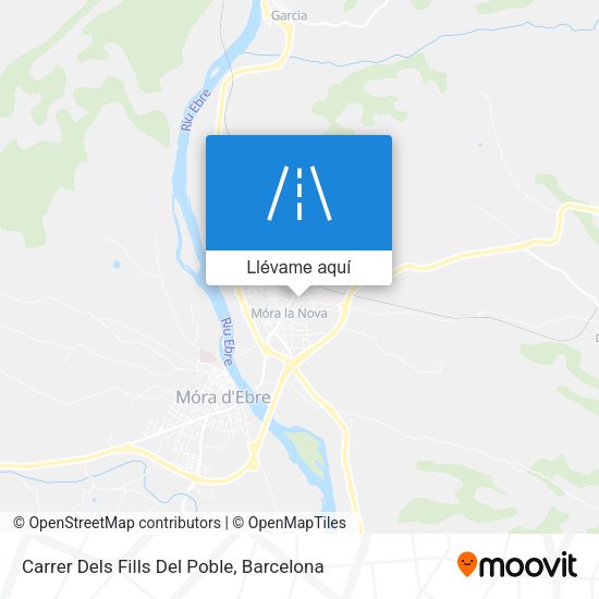 Mapa Carrer Dels Fills Del Poble