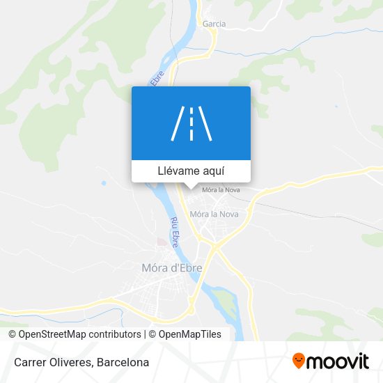 Mapa Carrer Oliveres