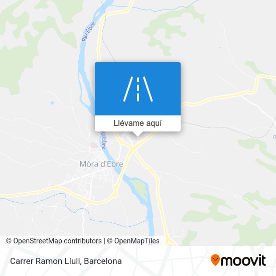Mapa Carrer Ramon Llull