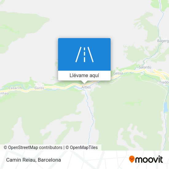 Mapa Camin Reiau