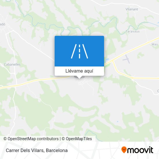 Mapa Carrer Dels Vilars
