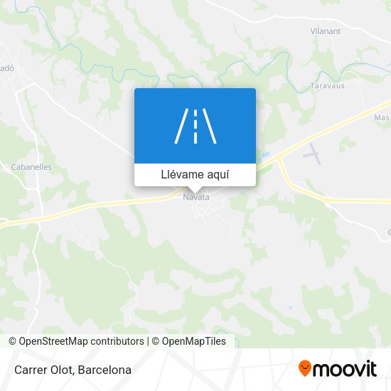 Mapa Carrer Olot
