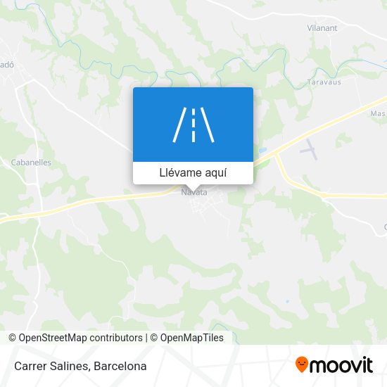 Mapa Carrer Salines
