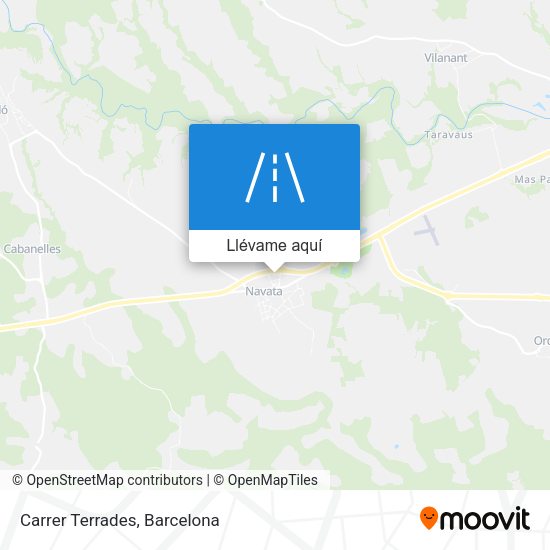 Mapa Carrer Terrades