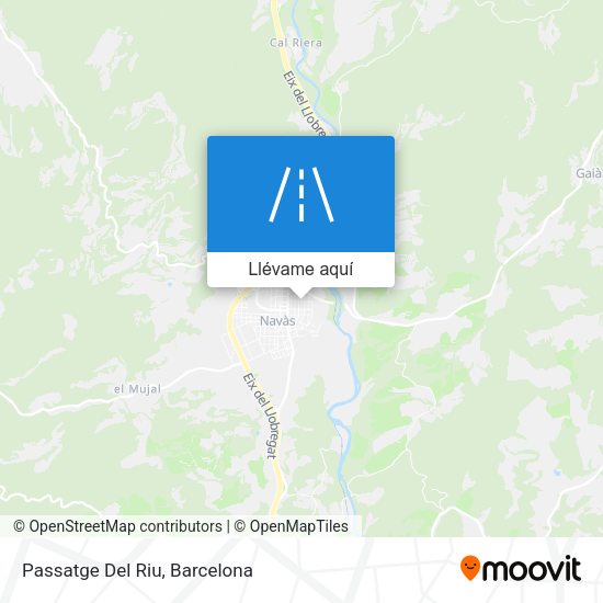 Mapa Passatge Del Riu