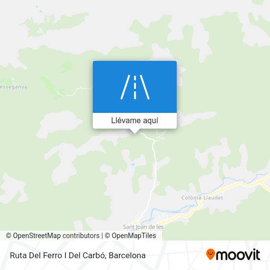 Mapa Ruta Del Ferro I Del Carbó