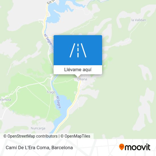 Mapa Camí De L'Era Coma