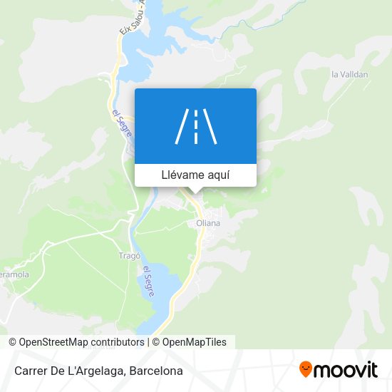 Mapa Carrer De L'Argelaga