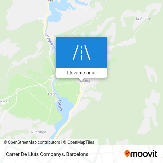 Mapa Carrer De Lluís Companys