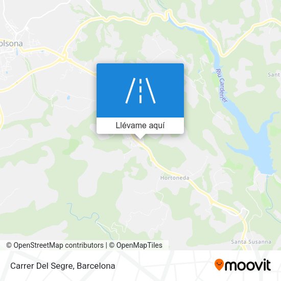 Mapa Carrer Del Segre