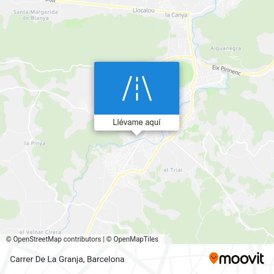 Mapa Carrer De La Granja