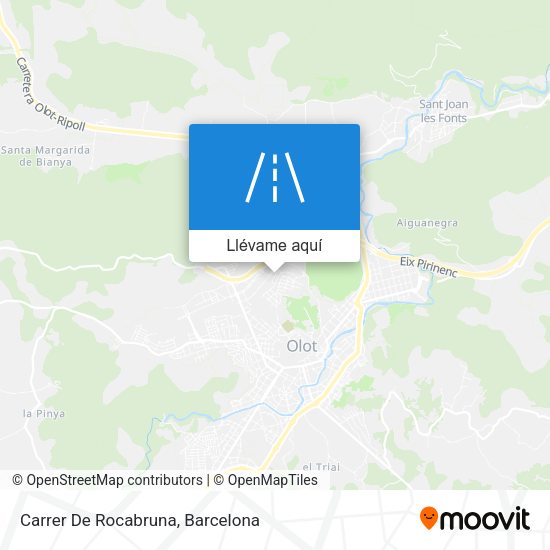 Mapa Carrer De Rocabruna