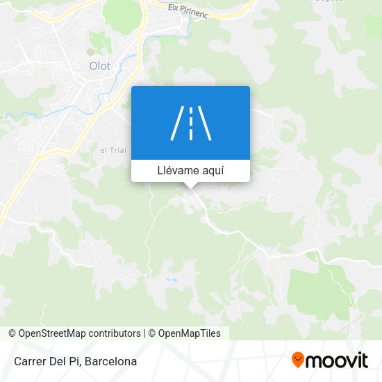 Mapa Carrer Del Pi