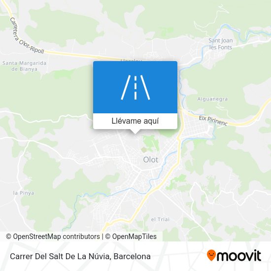 Mapa Carrer Del Salt De La Núvia