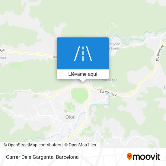 Mapa Carrer Dels Garganta