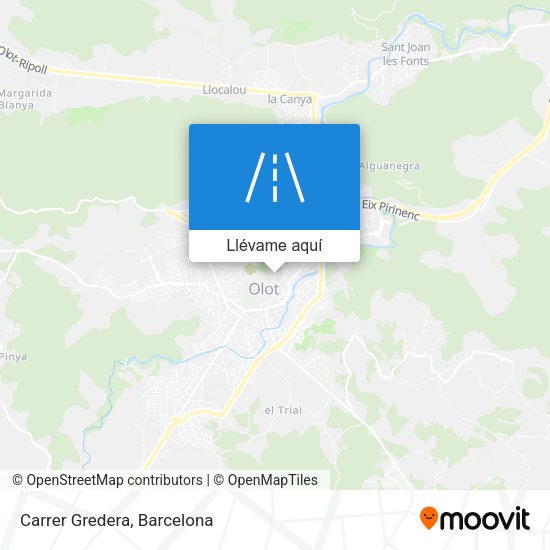 Mapa Carrer Gredera