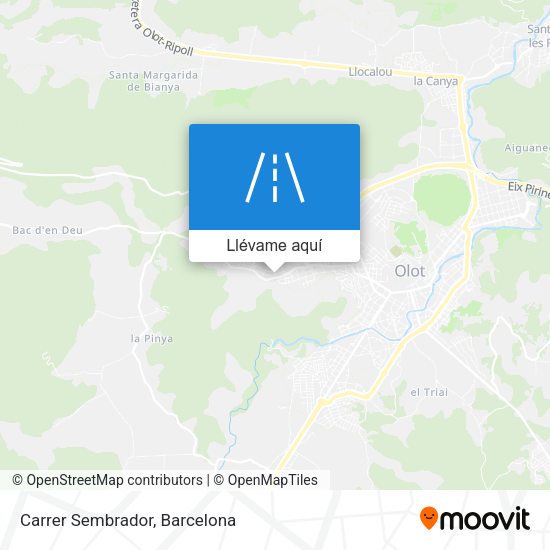 Mapa Carrer Sembrador