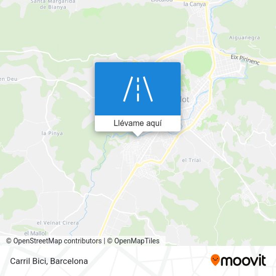 Mapa Carril Bici