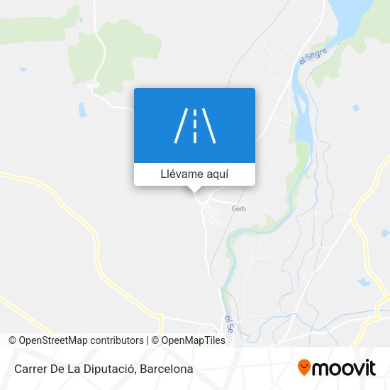 Mapa Carrer De La Diputació
