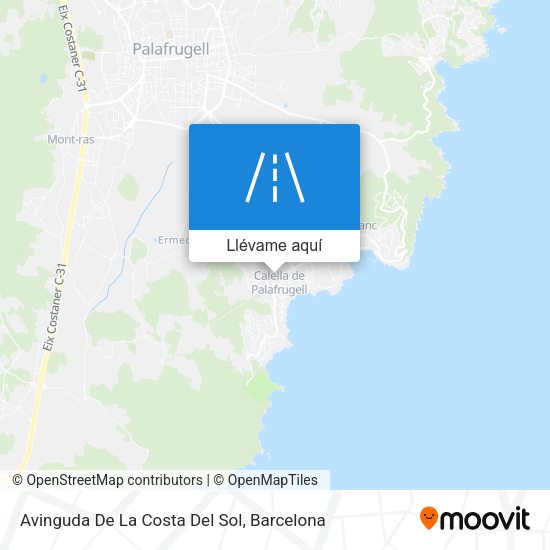 Mapa Avinguda De La Costa Del Sol