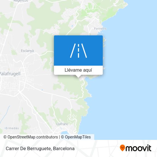Mapa Carrer De Berruguete