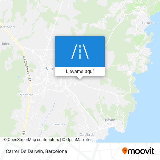 Mapa Carrer De Darwin