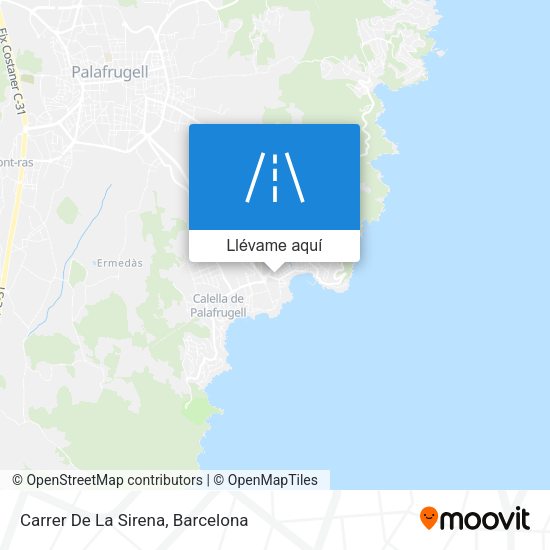Mapa Carrer De La Sirena