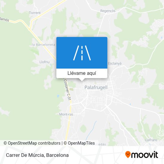 Mapa Carrer De Múrcia