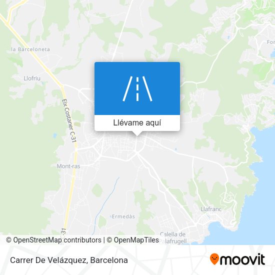 Mapa Carrer De Velázquez